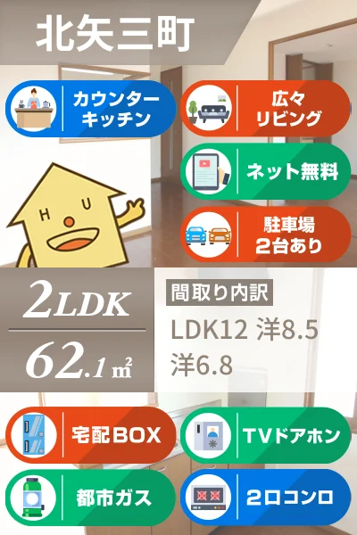 メゾン・ラフィーネA棟 102のお部屋の特徴