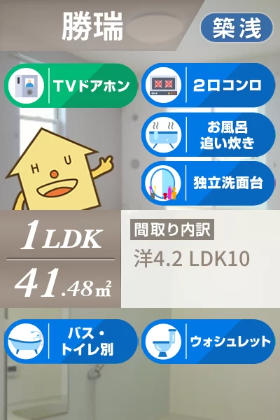 グランデ 成長 A 103のお部屋の特徴
