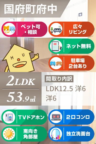 メルベーユ MT A棟 A7のお部屋の特徴