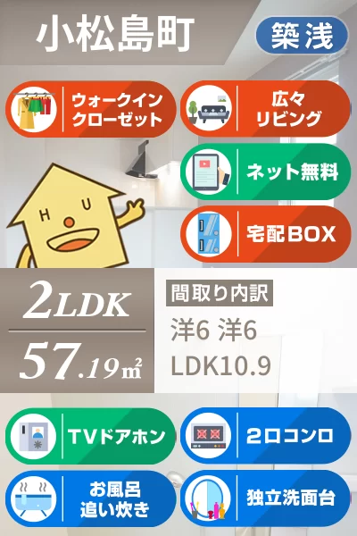 シェルブルー A 205のお部屋の特徴