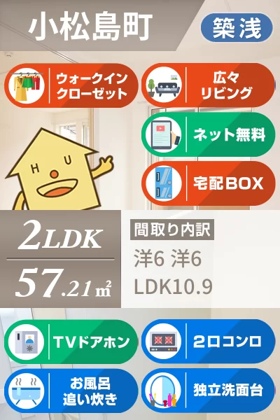 シェルブルー C 202のお部屋の特徴