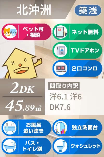 ラ・ドゥサーII 101のお部屋の特徴