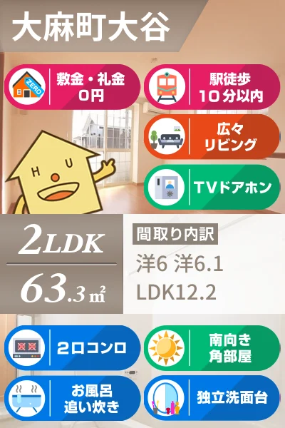 ラフィナート エスパシオ A 203のお部屋の特徴