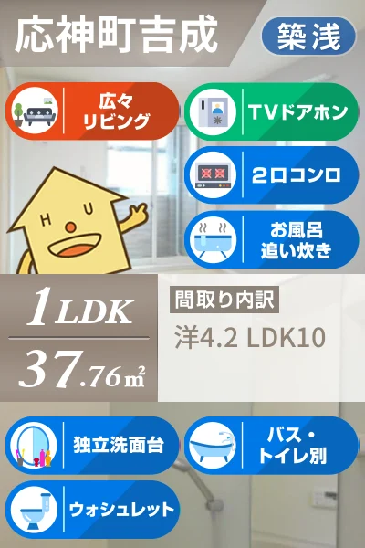 フェニックス 応神 101のお部屋の特徴