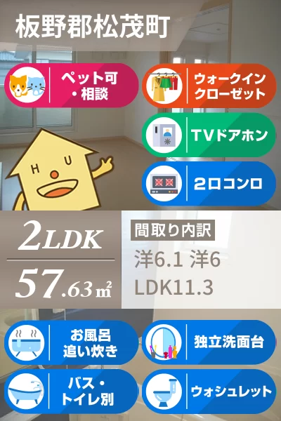 プチメゾンf 202のお部屋の特徴