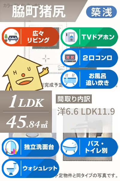 ミッドタウン C 101のお部屋の特徴
