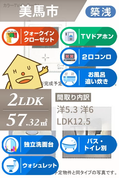 ミッドタウン C 201のお部屋の特徴