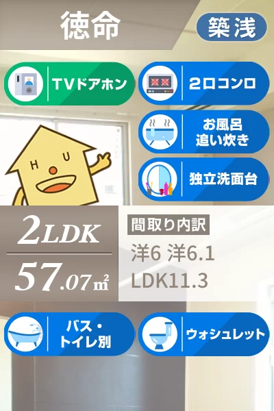 メゾンTAKE 203のお部屋の特徴