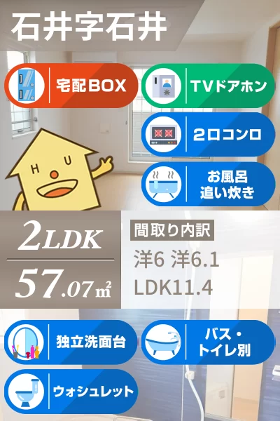 サンセール・ポワ・メゾンIII B 201のお部屋の特徴