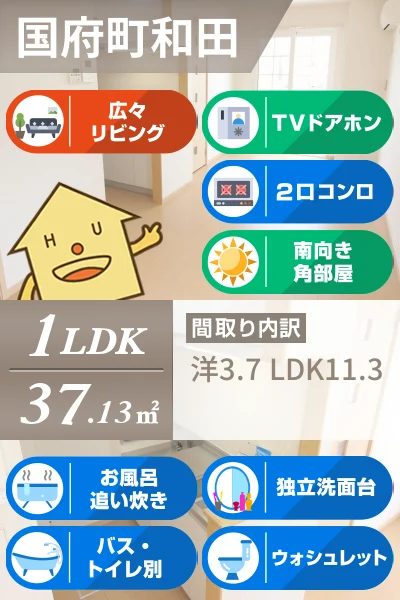 パピヨン 101のお部屋の特徴