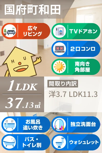 パピヨン 103のお部屋の特徴