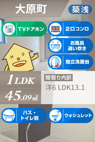 リンク B 103のお部屋の特徴