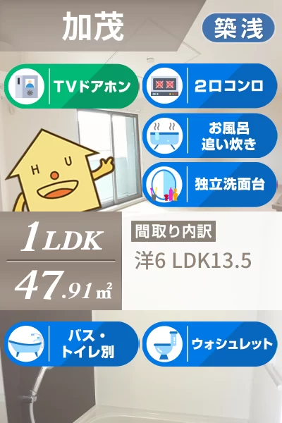 ルミエール イリゼB 102のお部屋の特徴