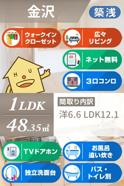 グレイス・ヴィラII 103のお部屋の特徴