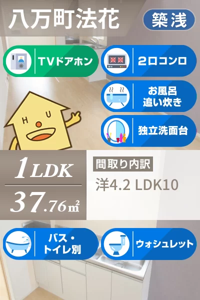 グラチチュードI 105のお部屋の特徴