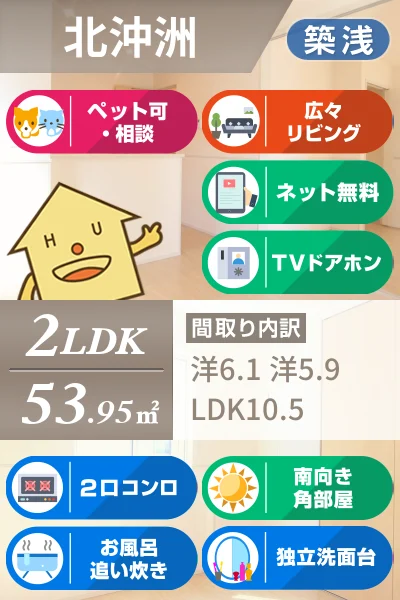 エスポワール I 105のお部屋の特徴
