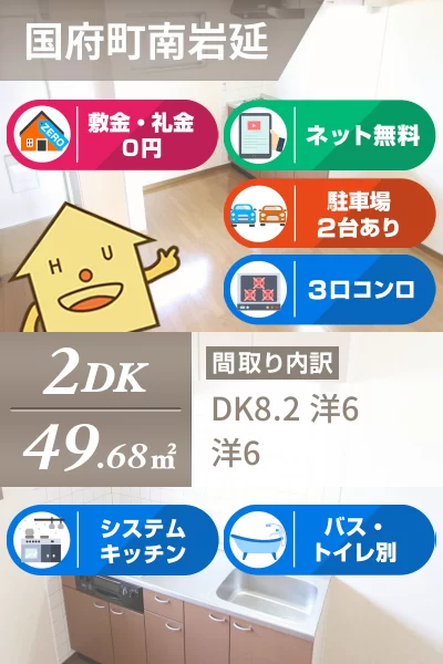 アクアハイツMIKI 102のお部屋の特徴
