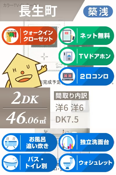 リアン長生A 101のお部屋の特徴