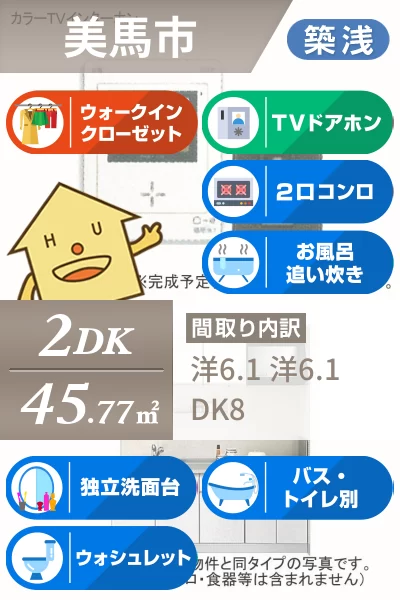 オイコス オニロ B 105のお部屋の特徴