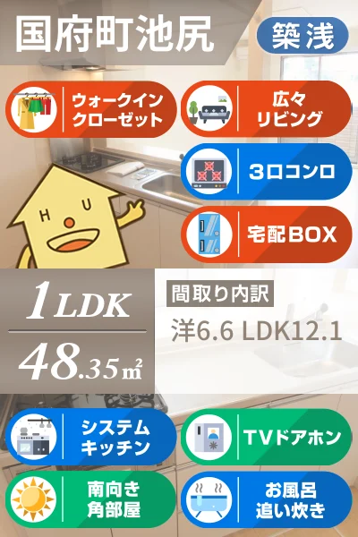 メゾンドK2 国府 102のお部屋の特徴