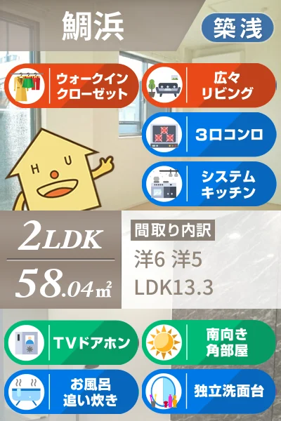 メイプレーヌ G 202のお部屋の特徴