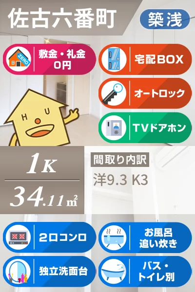 グランクリュ佐古 EAST 1002のお部屋の特徴