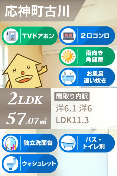 ベーネ 201のお部屋の特徴