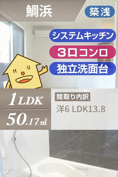 エトワール鯛浜 A 103のお部屋の特徴