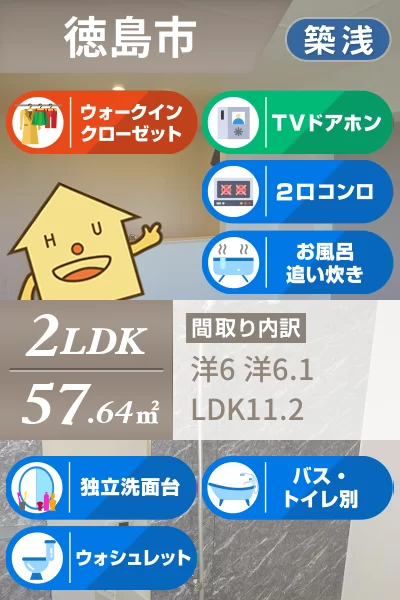 レイナ I 203のお部屋の特徴