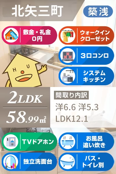 サザン・スターB 205のお部屋の特徴