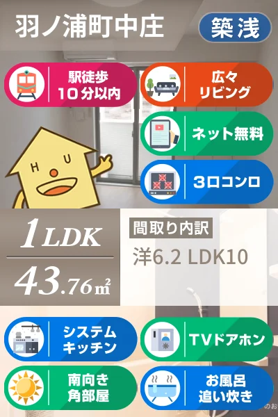 カントリー サイド 202のお部屋の特徴