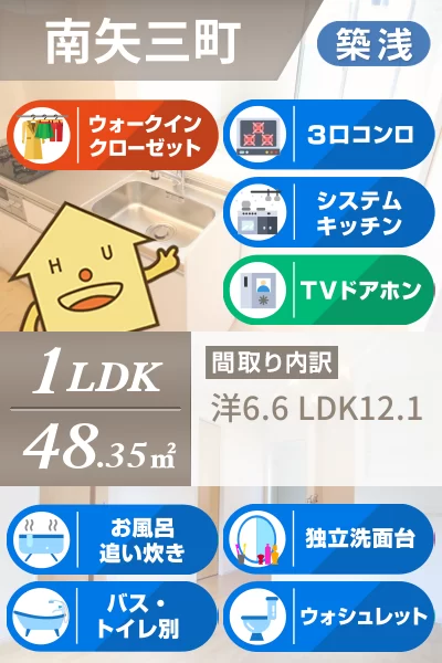 ALMO 102のお部屋の特徴