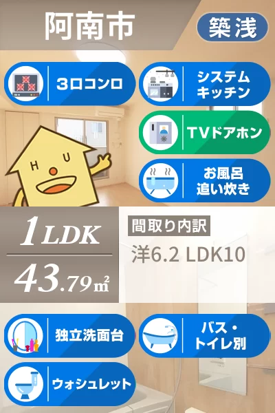 ライトブレス D 203のお部屋の特徴