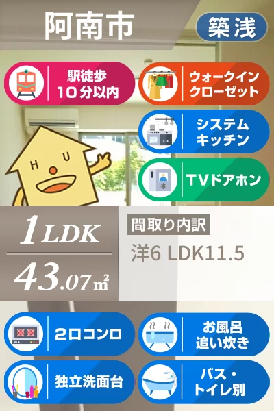 ハウラービレッジ 大阪屋 103のお部屋の特徴