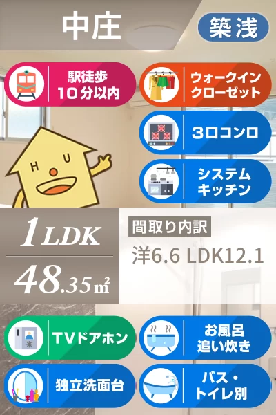 サンティエB 102のお部屋の特徴