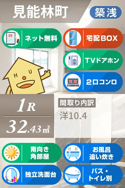 フェリシモ 103のお部屋の特徴