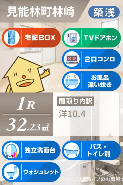 フェリシモ 106のお部屋の特徴