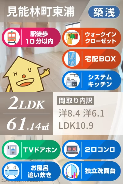 ルナリア 201のお部屋の特徴