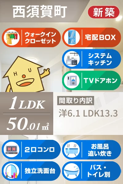 ヘーリオス 105のお部屋の特徴