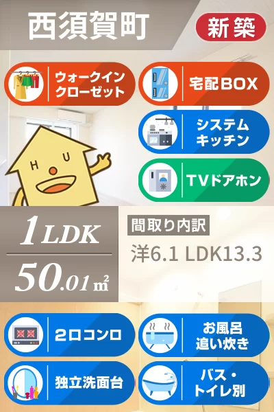 ヒラソール 101のお部屋の特徴