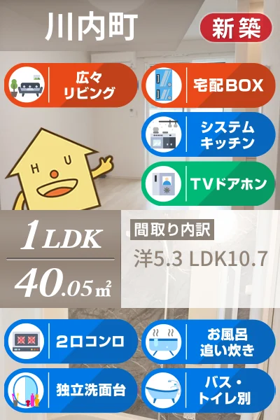 ポルト・ボヌールK I 105のお部屋の特徴