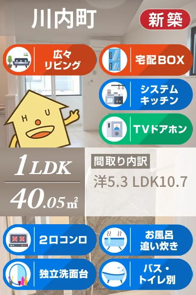 ポルト・ボヌールK II 101のお部屋の特徴