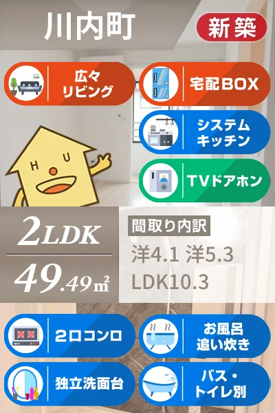 ポルト・ボヌールK II 205のお部屋の特徴