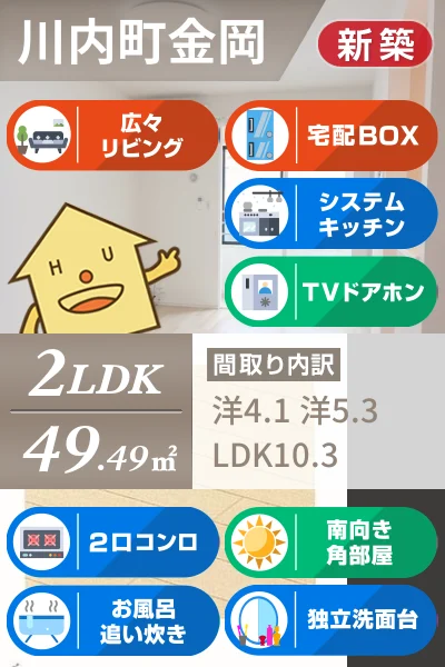 FLAT Y V 205のお部屋の特徴