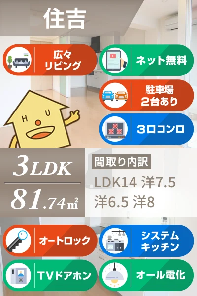 K’sガーデン神明 506のお部屋の特徴