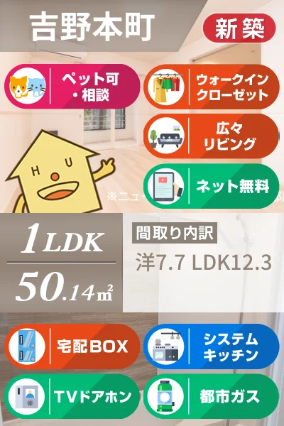フェリーチェ 向日葵 II 101のお部屋の特徴