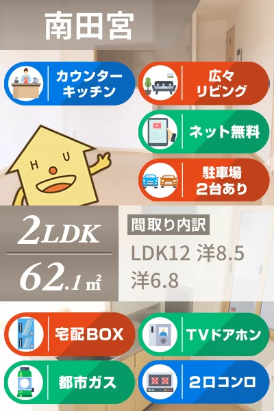 ステージハイツ 205のお部屋の特徴