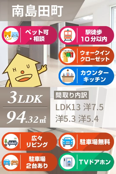 フィットセルオーセンティック Aのお部屋の特徴