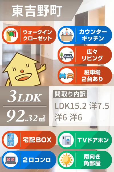 クウラージュ E棟 1のお部屋の特徴