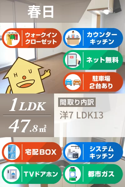 デュレ・ボナール C101のお部屋の特徴